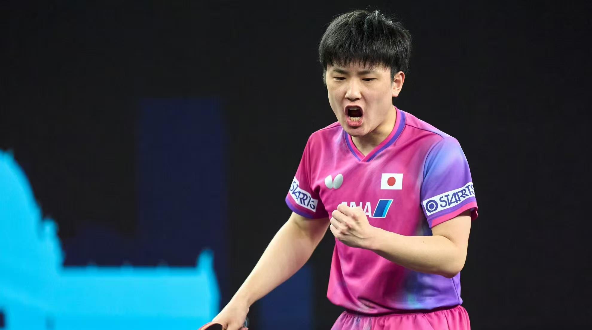 包含比利时乒乓球队强势瑞典乒乓球队，张本智和送出助攻的词条