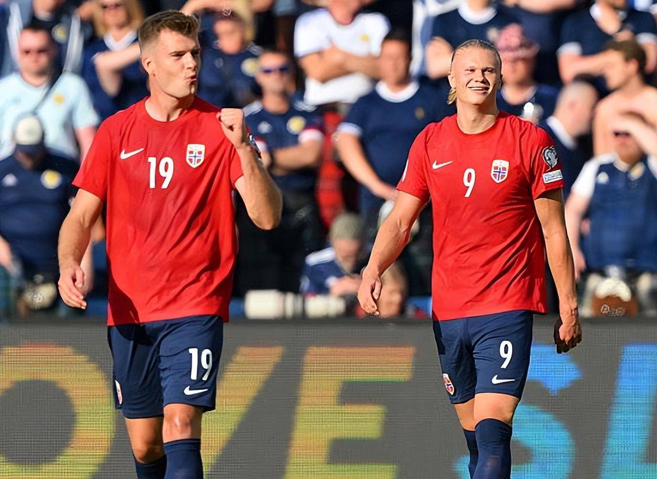 关于挪威队在欧预赛比赛中奋力一搏的信息