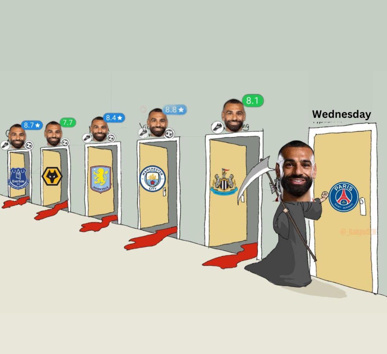 关于奥地利完胜利物浦，萨拉赫状态火热的信息